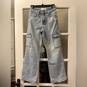 Vervet NWOT Cargo Jeans Size 24 Short Petite